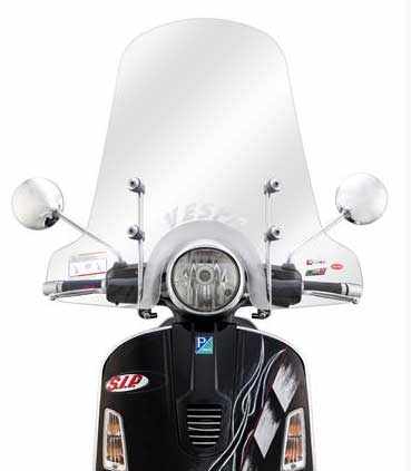 VESPA ベスパ GTS用 フロントロングスクリーンFACO製 Vespa GTS ロングスクリーン【Faco】 | Vespa（ベスパ）の事なら SCS