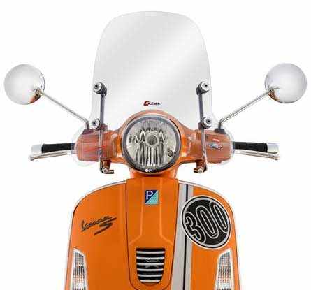Vespa GTS ミディアムタイプスクリーン【クリア】【FACO】 | Vespa