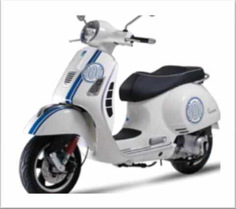 Vespa GTS ステッカーキット | Vespa（ベスパ）の事なら SCS