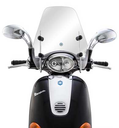VESPA Flyscreen ベスパ フライスクリーン 黒 VNB VBA VBB STD 160GS