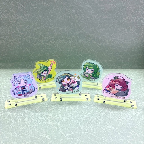 東北三姉妹＋ずんだもん ミニアクスタ【特典：ポストカード】 | 【公式