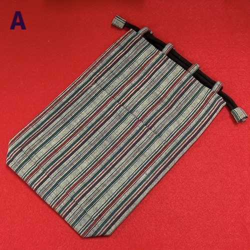 会津木綿 信玄袋 ポケット付き【お茶会やお稽古にも♪】 | 【公式通販