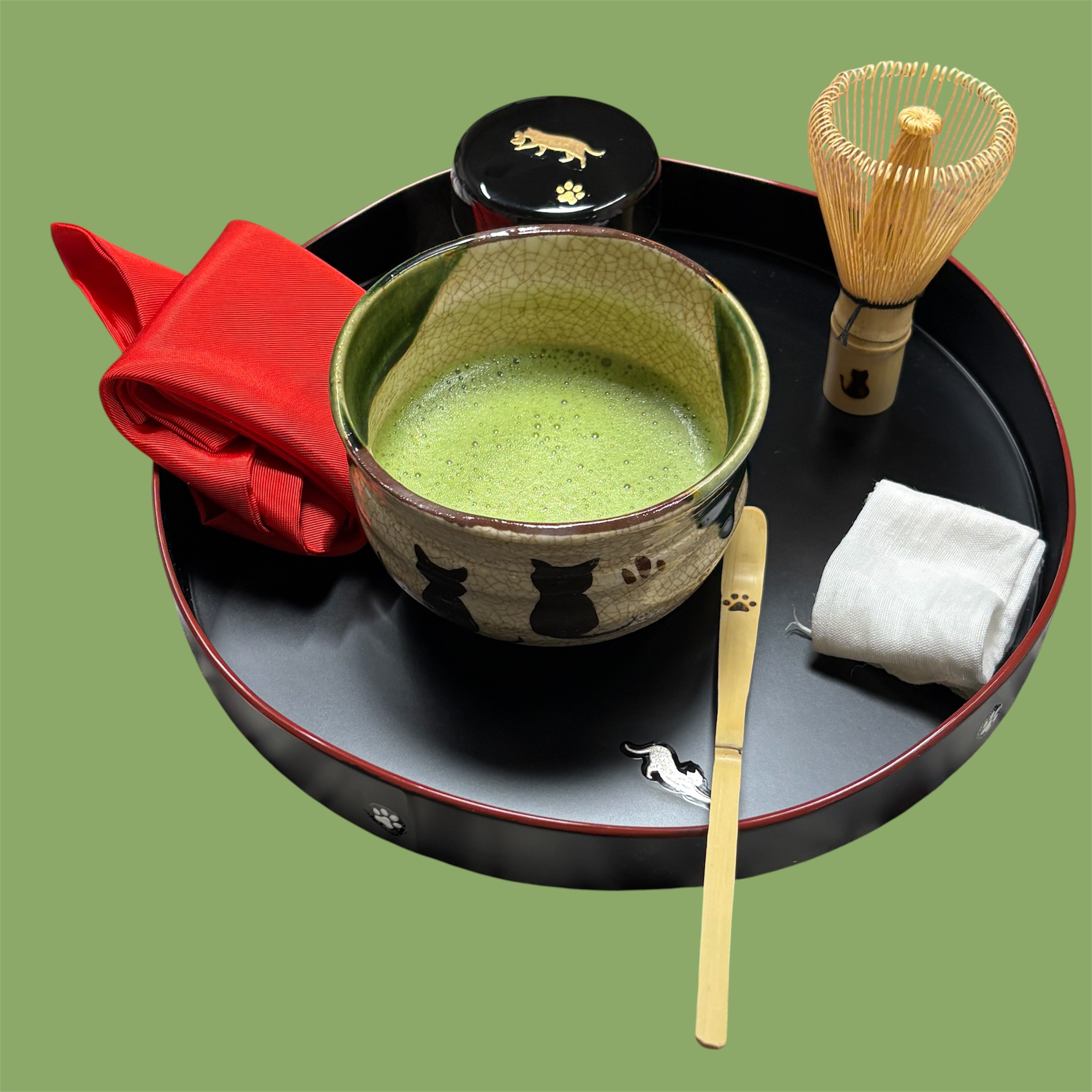 練習用】猫の山道盆（お盆の単品販売）【樹脂製】 | 【公式通販サイト