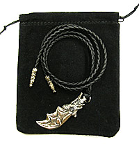 青龍偃月刀シルバーペンダント | 三国志的世界「赤兎馬」Tシャツ・グッズ