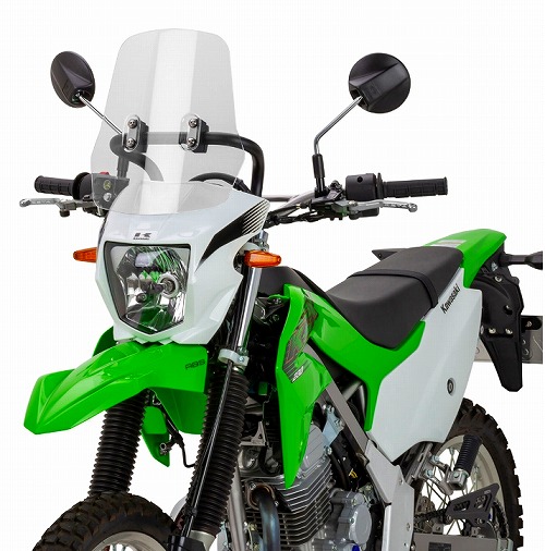 ZETA アドベンチャーウインドシールド KLX230/230R 品番ZE70-1111