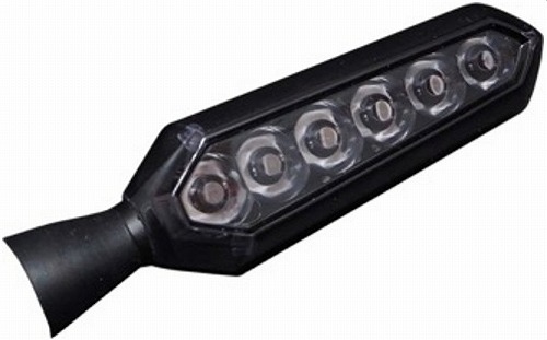 スフィアライト LEDシーケンシャルウインカー 2個セット 汎用 スモーク