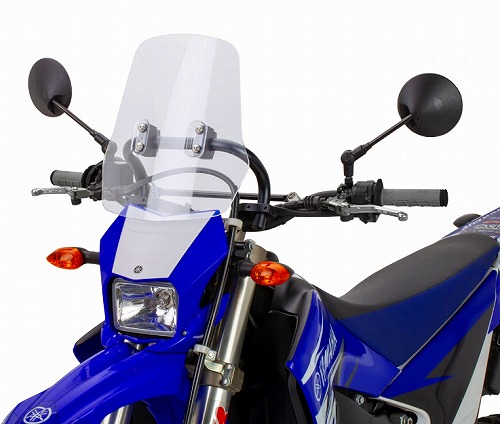 ZETA アドベンチャーウインドシールド WR250R/X WR155R 品番ZE70-1401 | セレクションウェブショップ