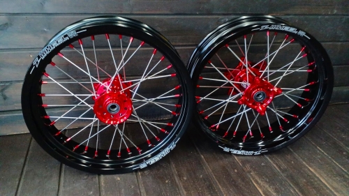 Z-WHEEL AR1モタードホイールキット（17インチ）CRF250L/M/RALLY(MD38/44) - セレクションウェブショップ