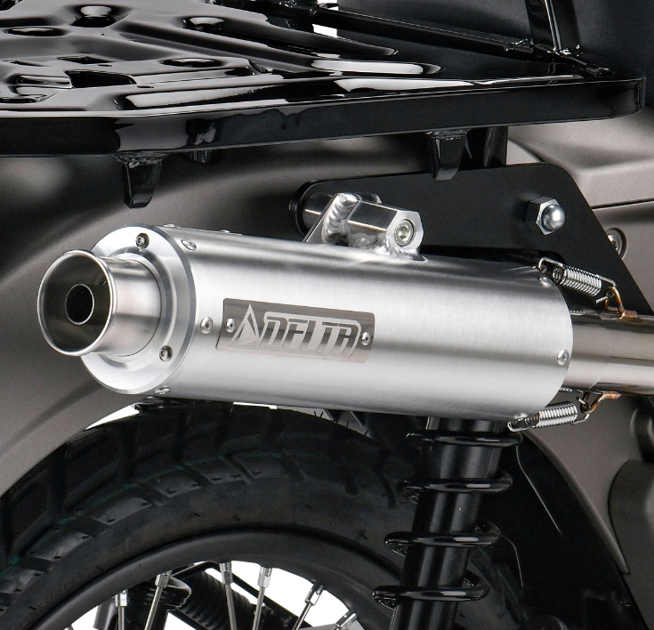 DELTA（デルタ） バレル4Sマフラー（政府認定）CT125（JA65） 品番DL30