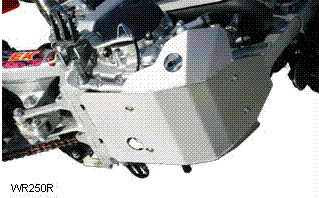 ZETA EDスキッドプレート WR250R/X 品番ZE55-2400/F3938