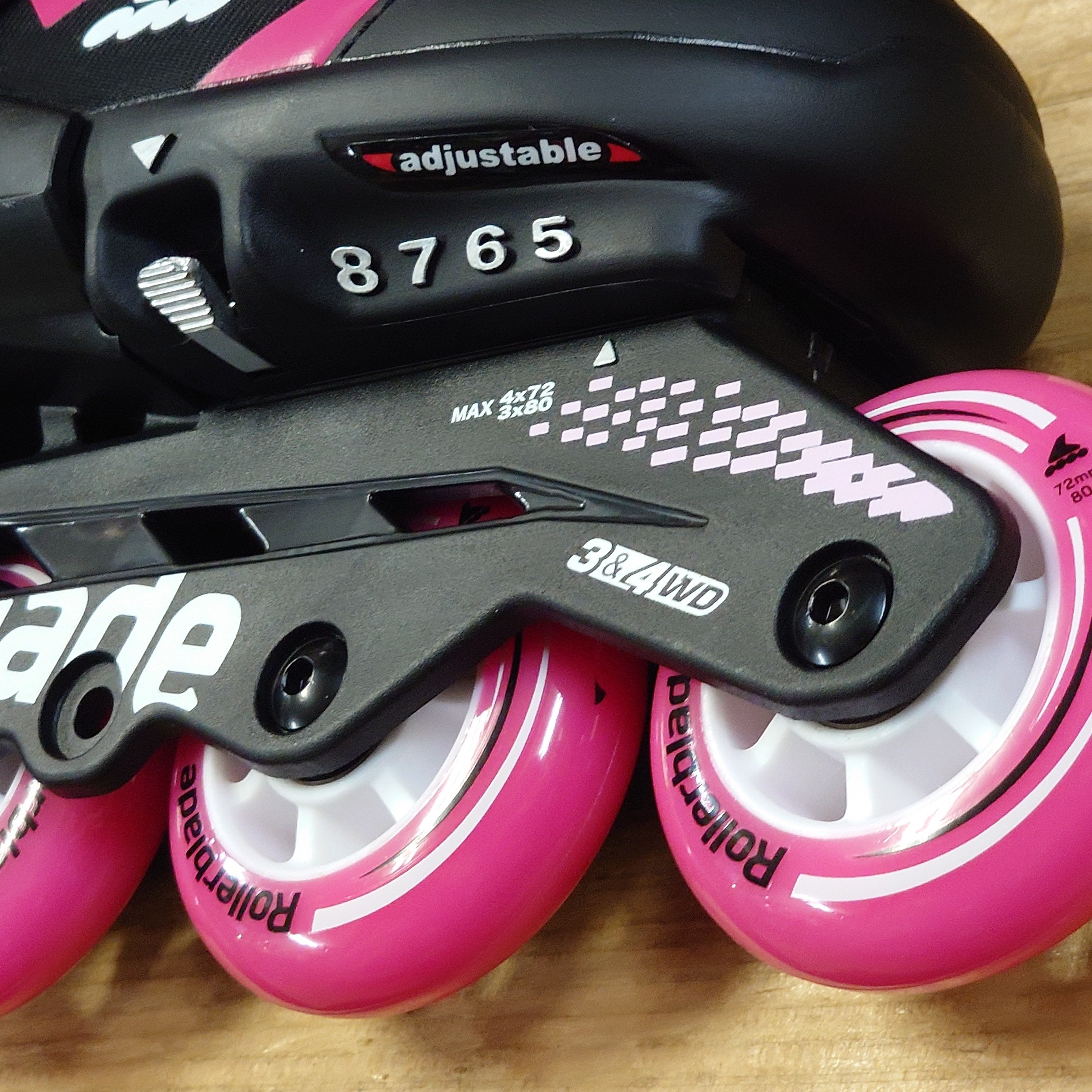 ROLLERBLADE(ローラーブレード)/Microblade COMBO/Black×PINK | エス