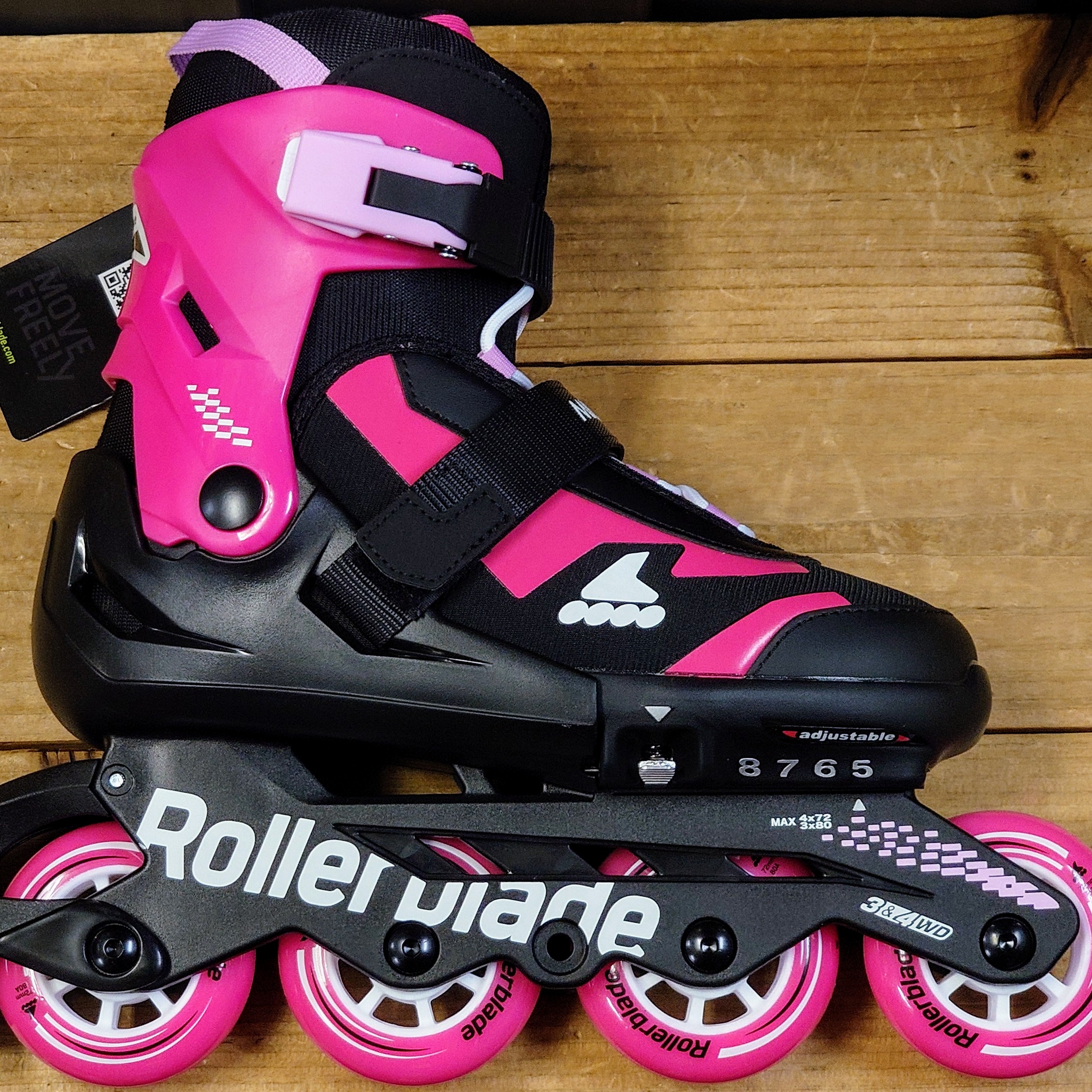 ROLLERBLADE(ローラーブレード)/Microblade COMBO/Black×PINK | エス