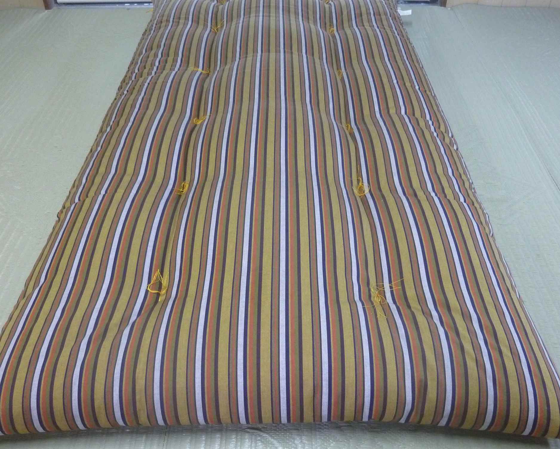 手づくりコットンD敷ふとん(140cm☓200cm)内閣総理大臣賞受賞 手作りコットンD敷ふとん（140×200cmダブルふんわり） | ふとん