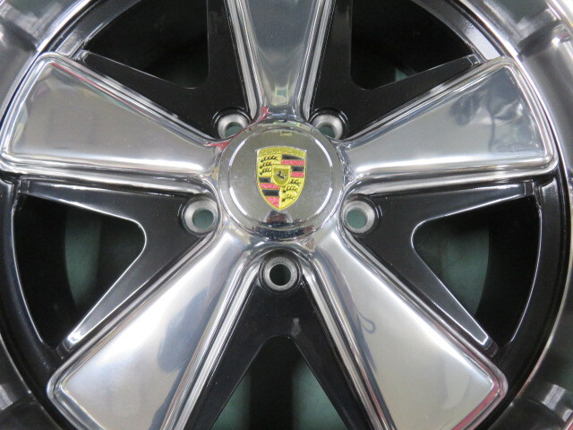 VW 空冷 ポルシェアロイ FUCHS 17X7J 5H 114.3 +35 ホイール 4本