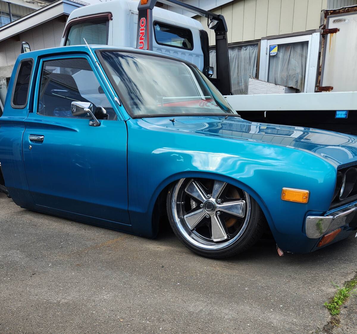 VW 空冷 ポルシェアロイ FUCHS 17X7J 5H 114.3 +35 ホイール 4本