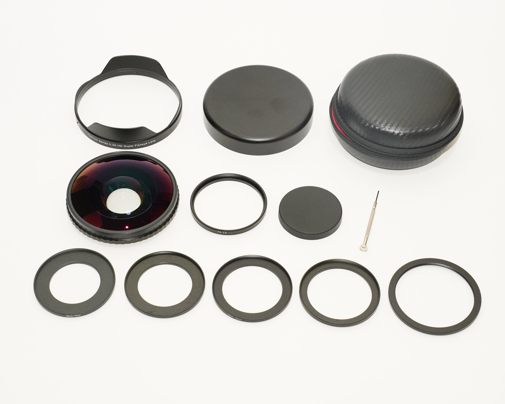 オリジナル DVX100 HPX175 HMC155 72mmスクリューマウントウルトラ