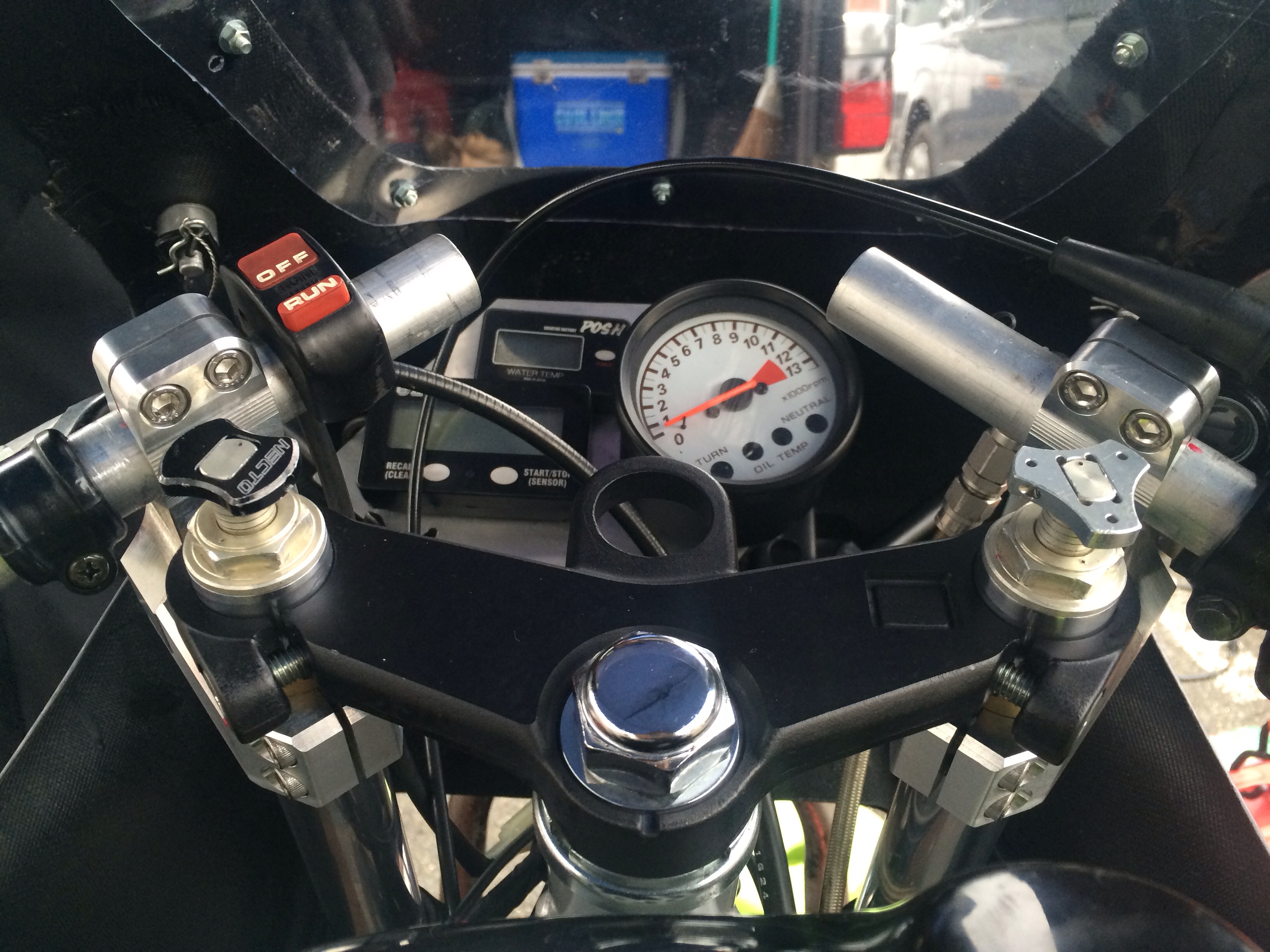 NSR50/80/mini NSF用レーシングハンドルKit | SMG Racing 6→7