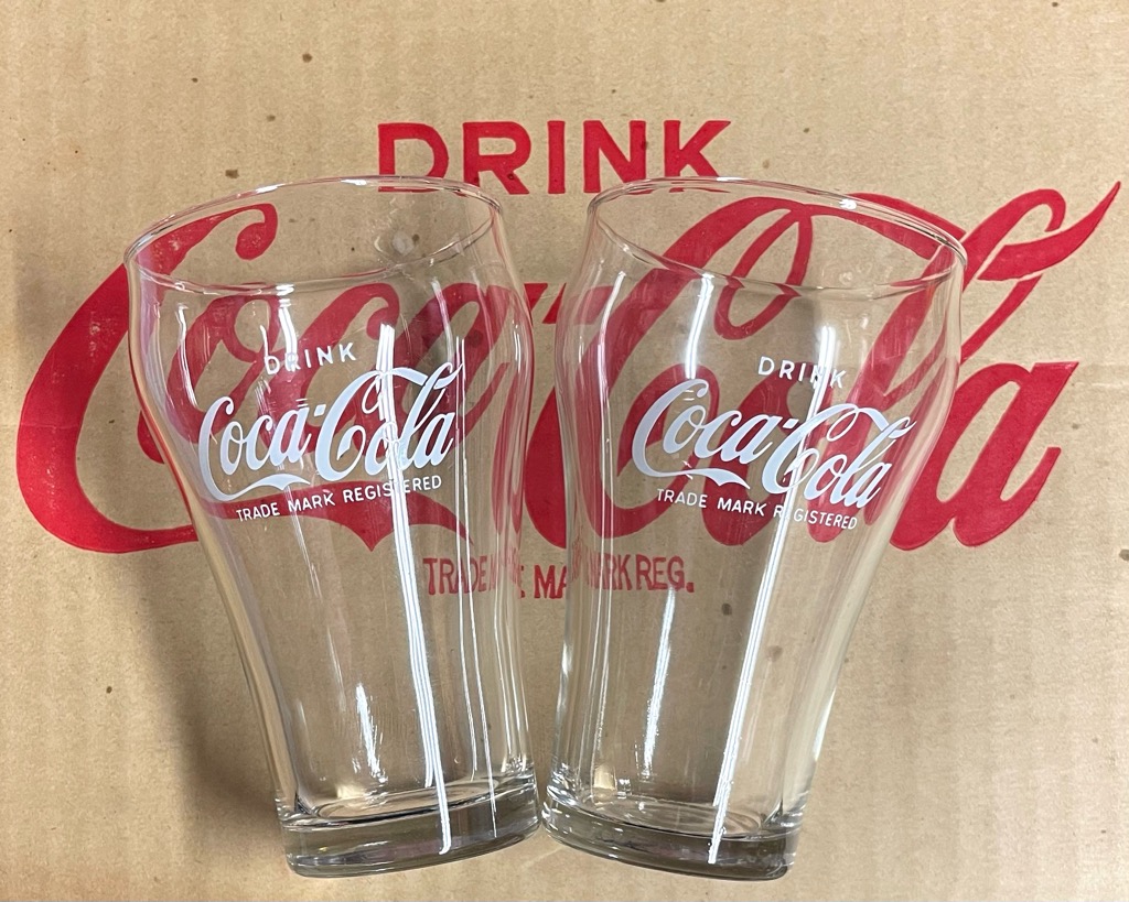 コカコーラノベルティ コカコーラ ノベルティ グラス 昭和 レトロ 6点セット 新品