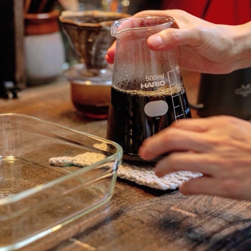 HARIO】三角耐熱フラスコ 500ml / 耐熱取っ手付きトールビーカー 300ml