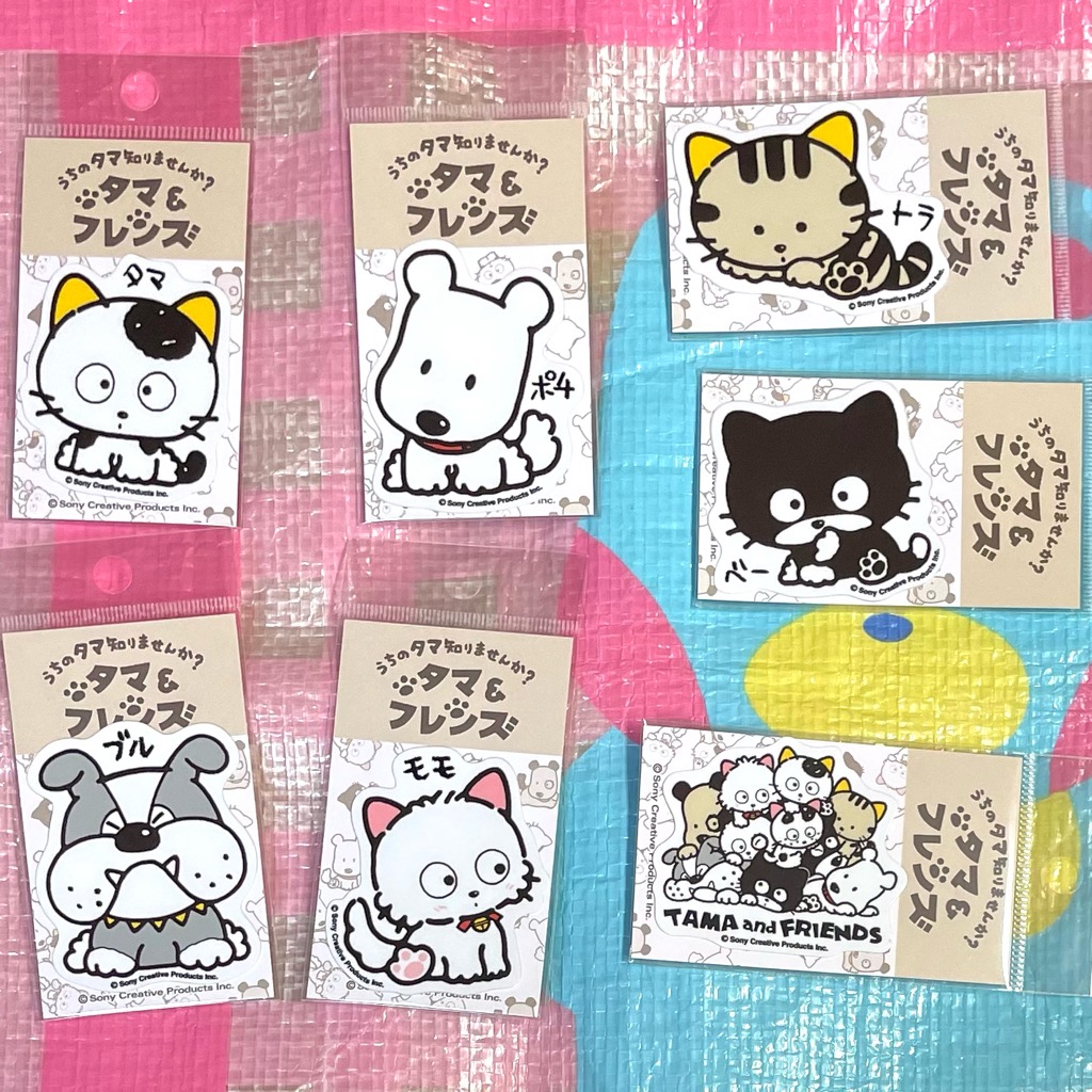 うちのタマ知りませんか？タマ&フレンズステッカー | スマイル札幌店