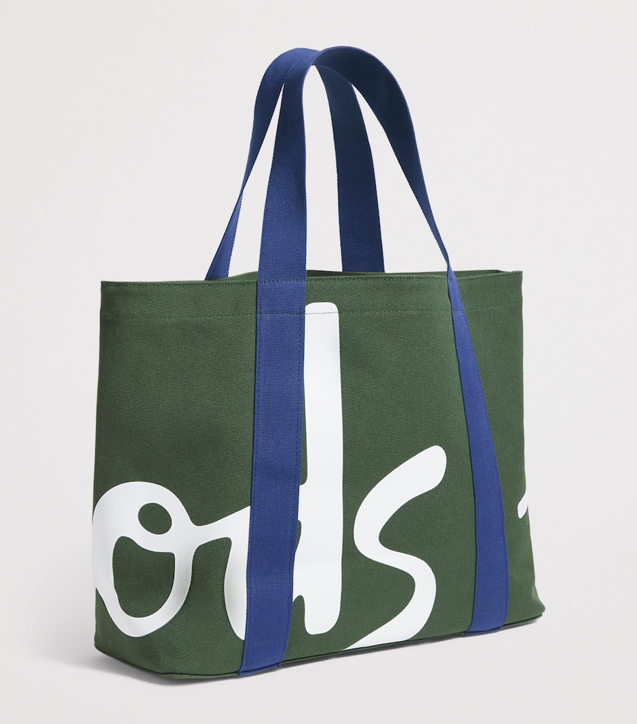 Harrods新色トートバッグ ハロッズコットンロゴトートMバッグ