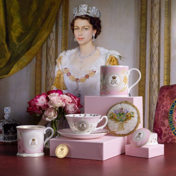 ロイヤルコレクション エリザベス女王センタナリープレート エリザベス