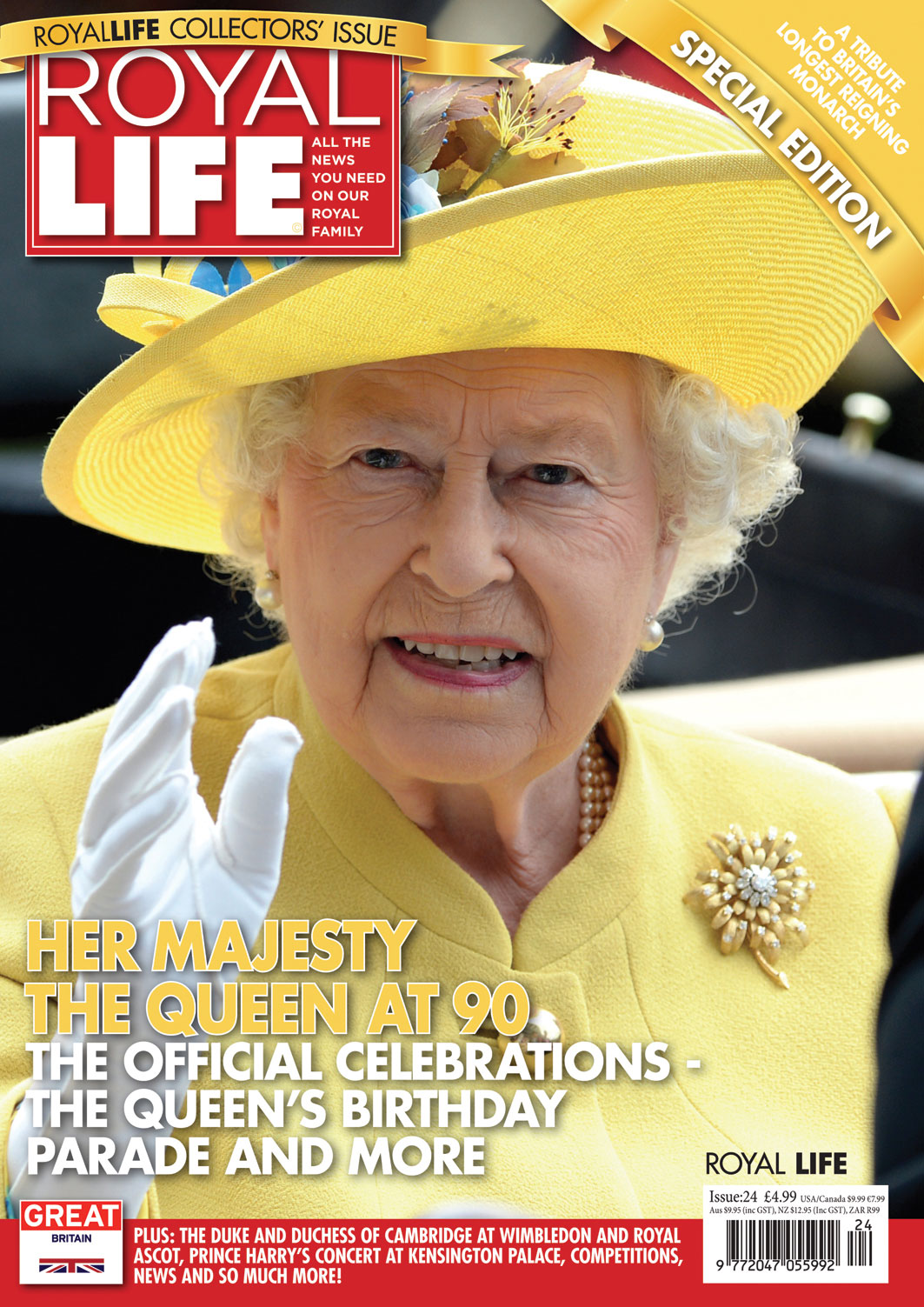 特別限定版 ROYAL LIFE 24号 HM The Queen at 90 The Official 