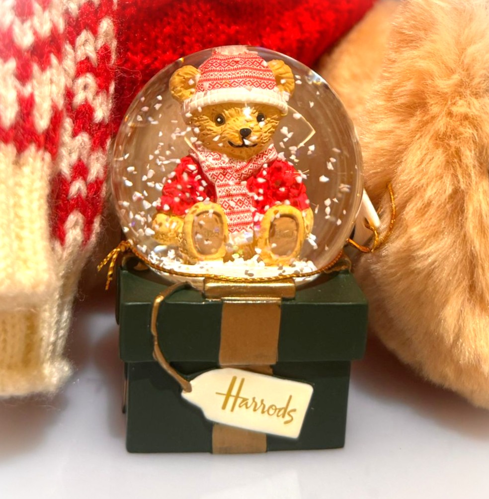 ☆ラスト・タイムセール☆ハロッズ2025年クリスマスベアーのスノー