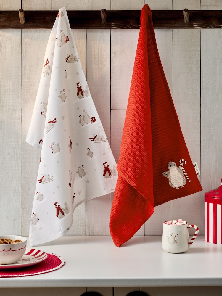 イギリスティータオル3枚セット！(Tea towel)エリザベス女王 プラチナ