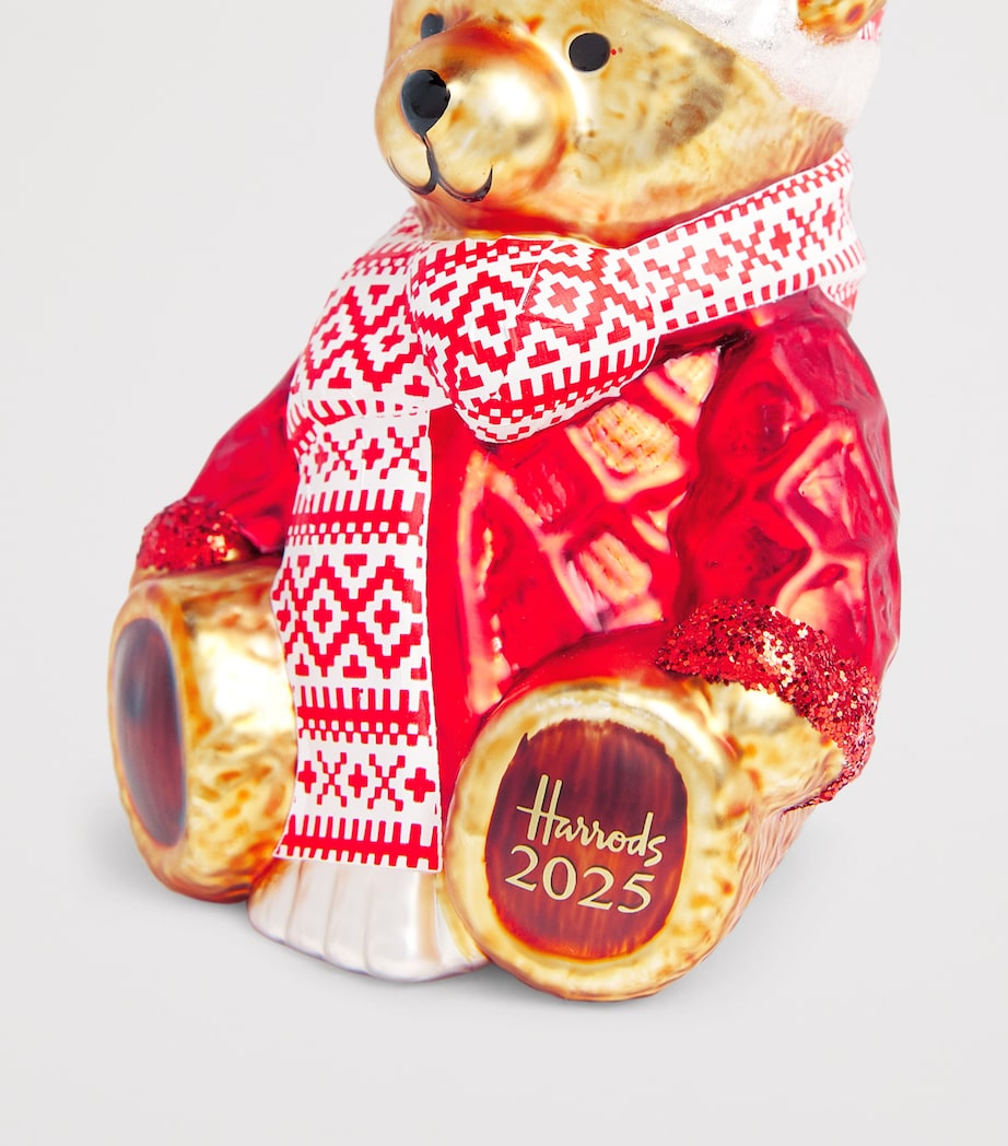 Harrodsミニチュア クリスマス ベアーズ Harrods ハロッズ Angus アンガス クリスマスベア 2021 32cm