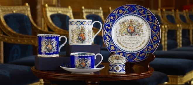 チャールズ国王コロネーション プレート 戴冠式記念絵皿 英国王室 