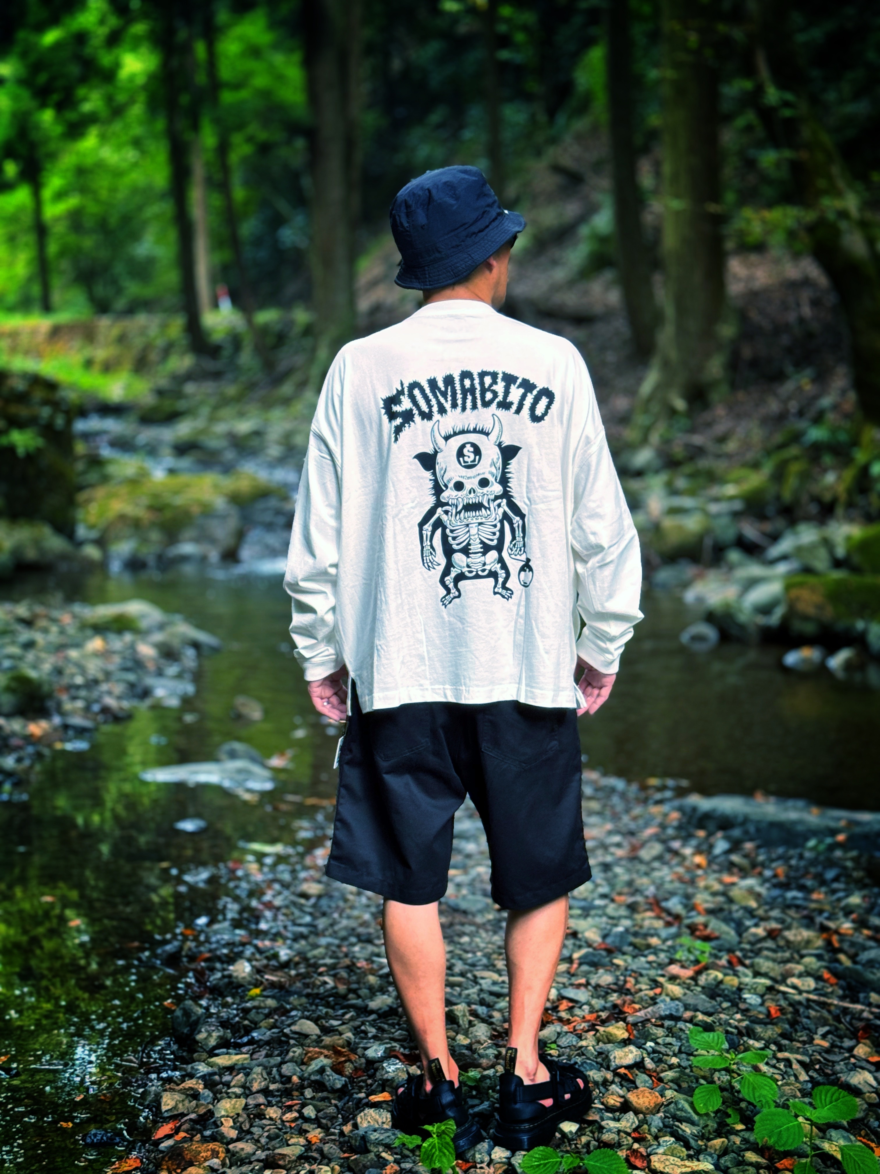 SOMAnoWIDE TEE 酒豪丸ハードスカル | SomAbito