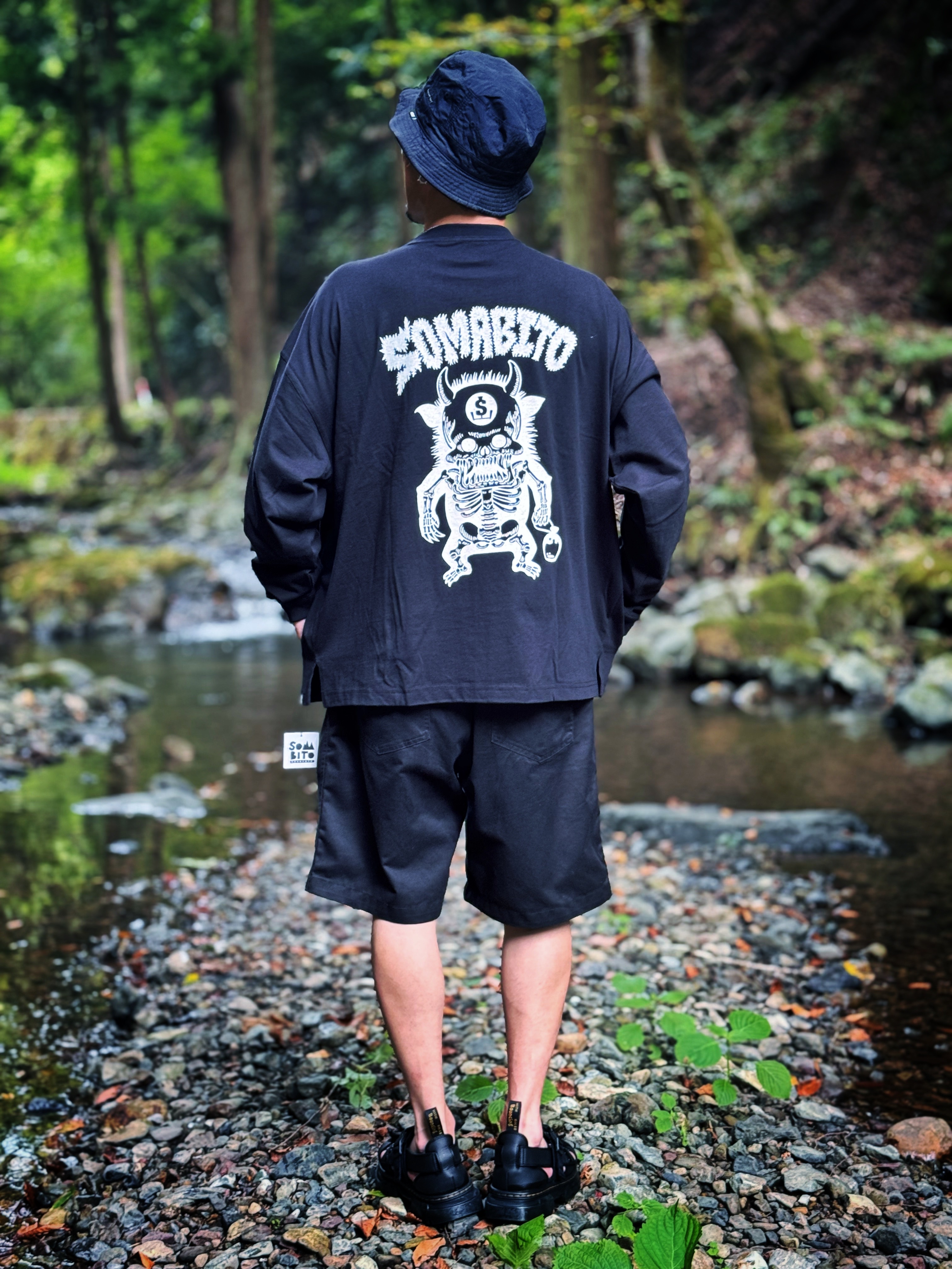 SOMAnoWIDE TEE 酒豪丸ハードスカル | SomAbito