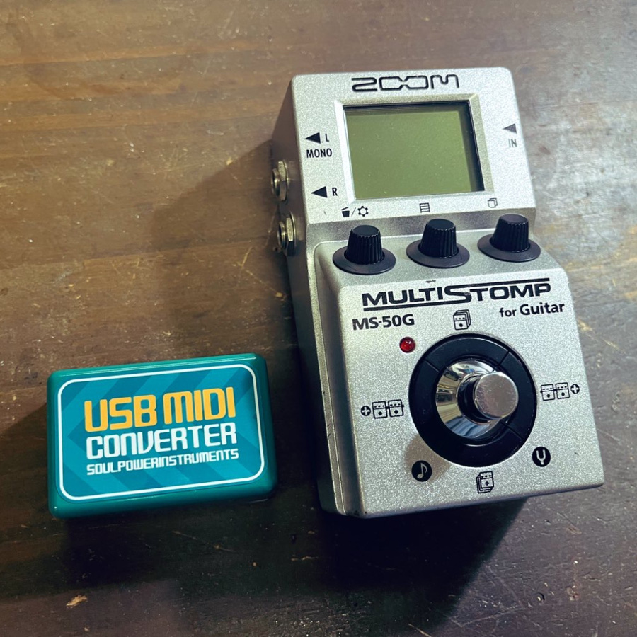 USB-MIDIコンバータ for Zoom MS 即納品1台限り | Soul Power Instruments