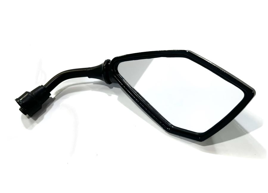 ジャイロX ジャイロUP アルミラバーグリップ×ソリッドバックミラー