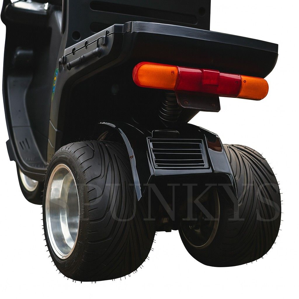 ミニカー登録対応】ホンダ ジャイロ用 10インチ8J ディッシュホイール