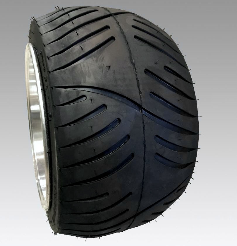 ホンダ ジャイロ用 中反りワイドホイール】10インチ 8J アルミホイール