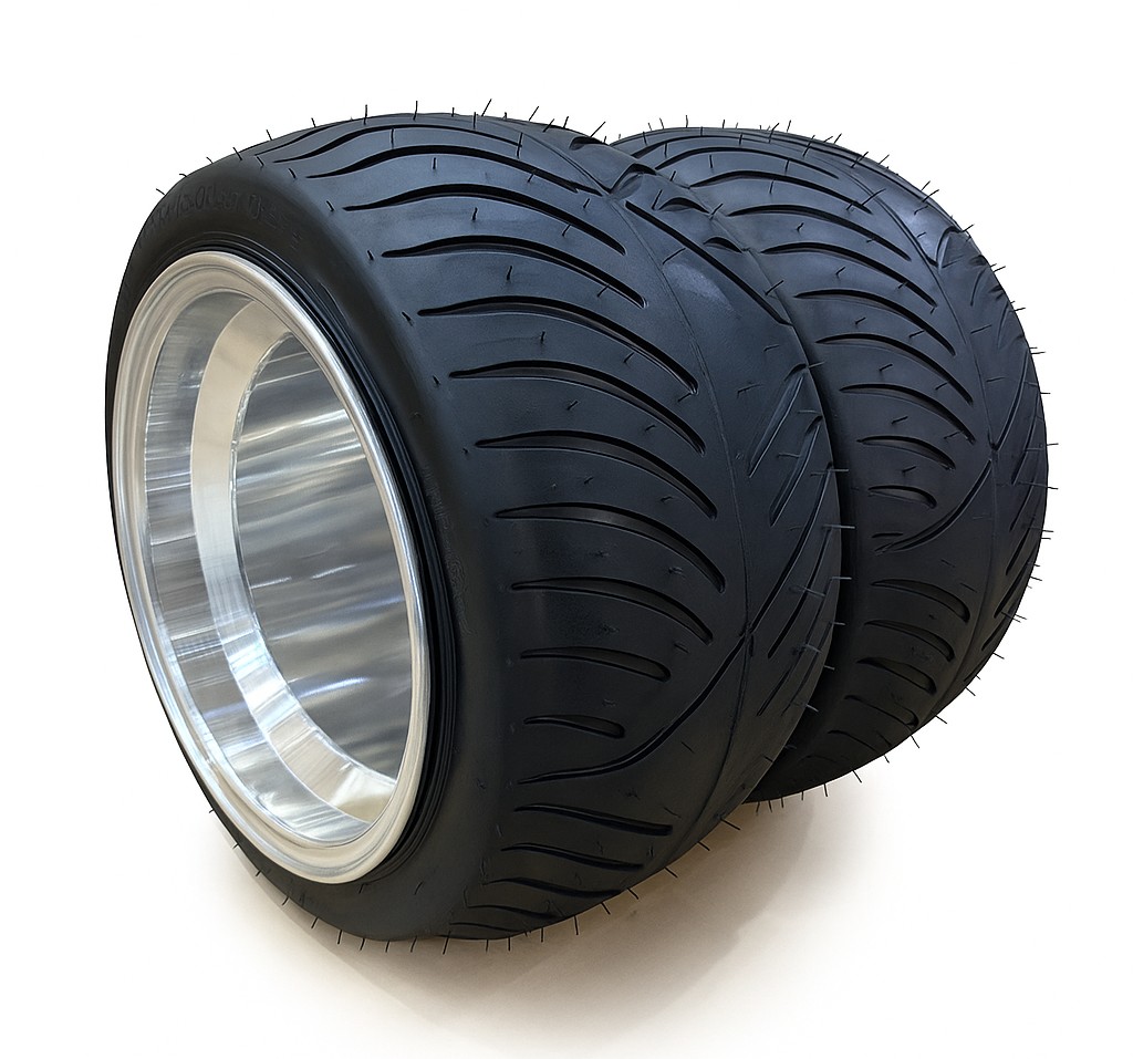 ミニカー登録対応】ホンダ ジャイロ用 10インチ 8J ディッシュアルミ