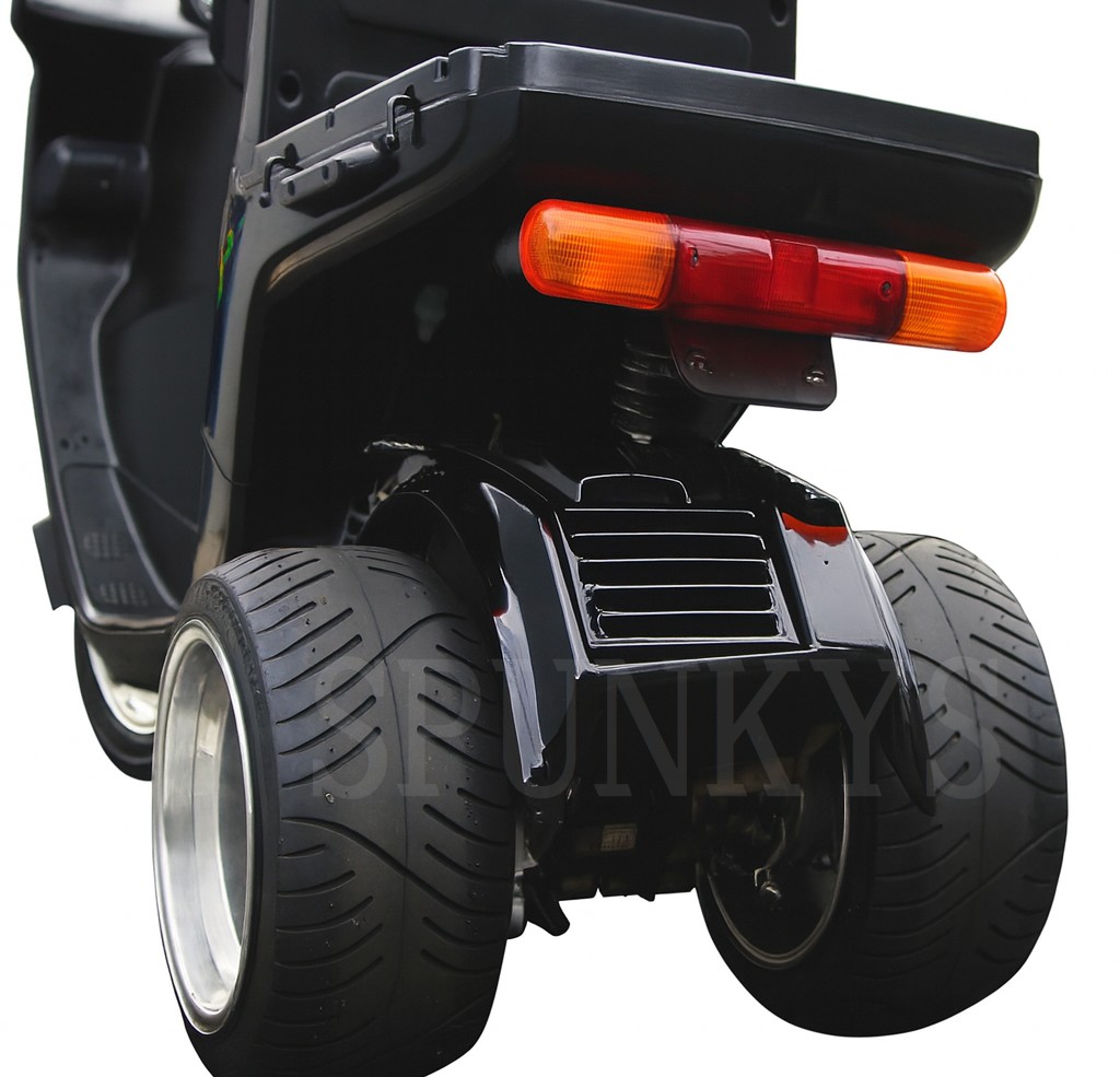 ホンダジャイロ用 ディッシュホイール 扁平タイヤ品番165