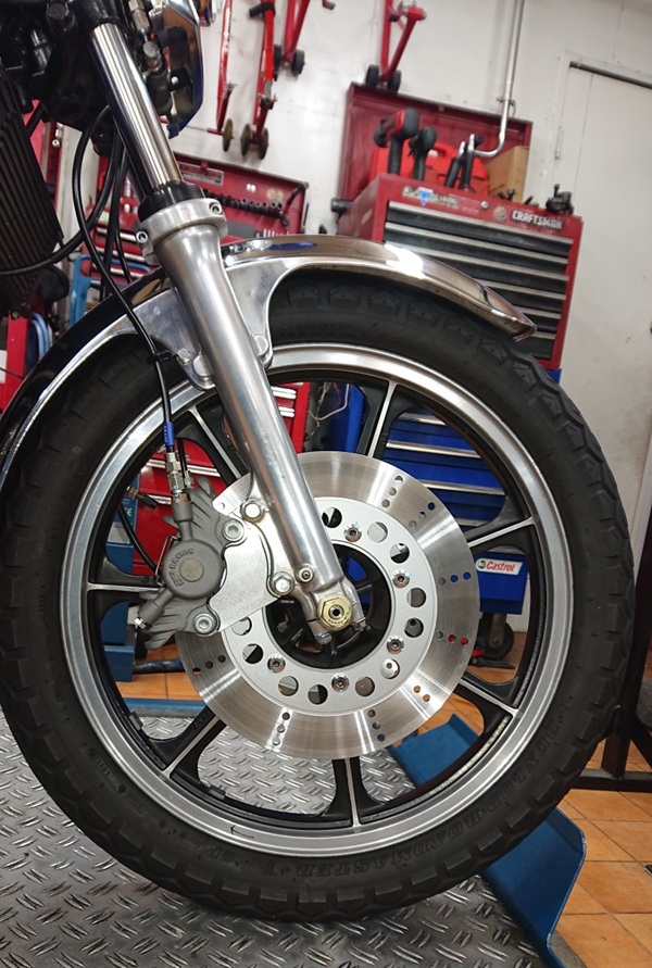SS ITO サポート CP2696-2697Pサンスターリアローター Z750FX2/3サンスター300mm用CP2696サポートKIT | スピード