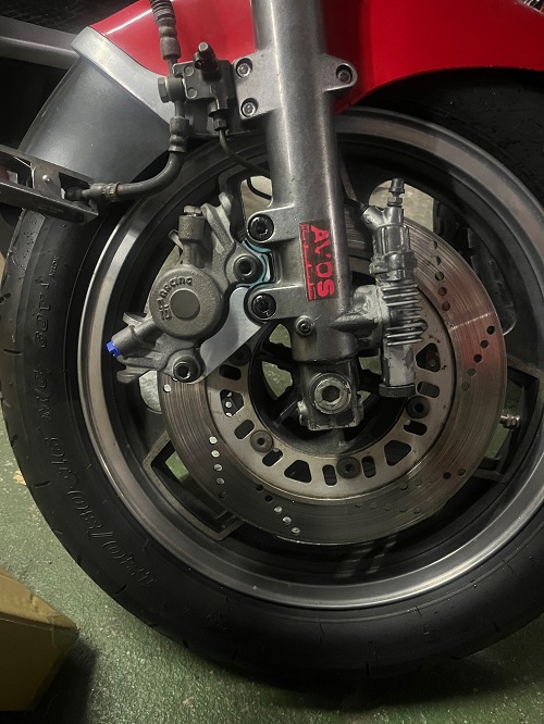 syu gpz900r 純正ブレーキディスク+キャリパーサポート 楽天市場】キャリパーサポート gpz900rの通販
