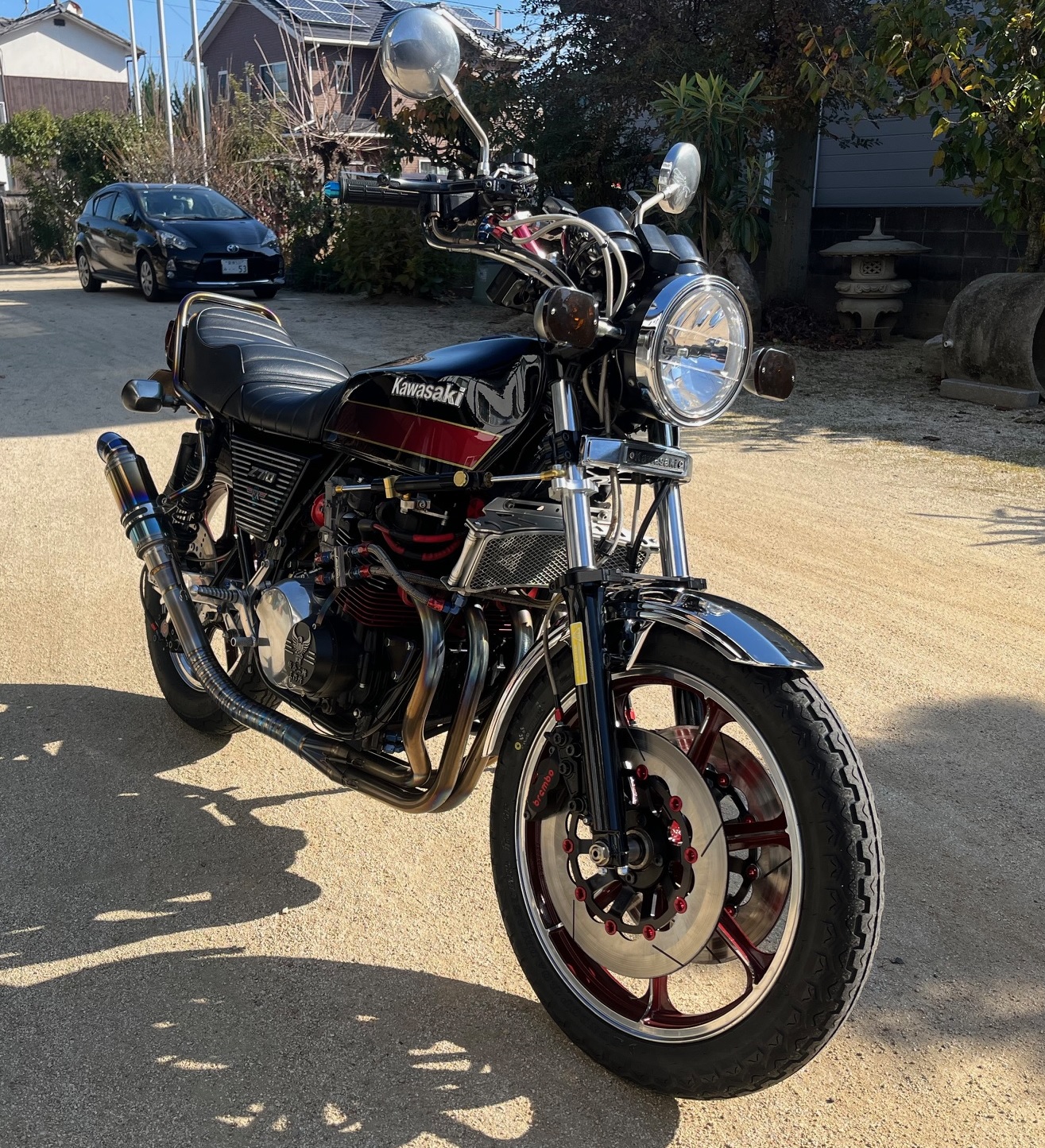 Z400FX用ステムKIT | スピードショップイトウ