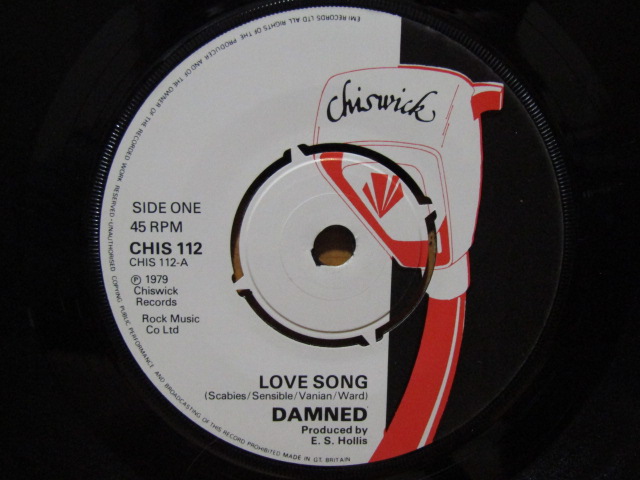 LOVE SONG - THE DAMNED / オリジナルUK盤7インチ LOVE SONG - THE DAMNED / オリジナルUK盤7インチ LOVE SONG