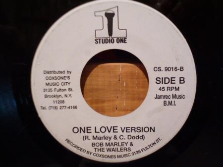 レゲエレコード BOB MARLEY／ALL IN ONE
