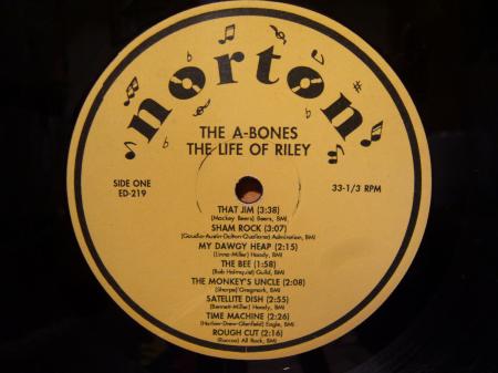 The A-Bones The Life Of Riley オリジナル盤‼️ LP』 THE A-BONES / the life of riley | Stay Free Records