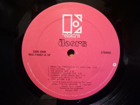 LP』 THE DOORS / s.t. | Stay Free Records