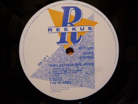 洋楽 The Blades - The Last Man In Europe LP LP』 THE BLADES / the last man in europe | Stay Free Records