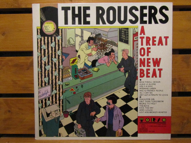 LP』 THE ROUSERS / a treat of new beat | Stay Free Records