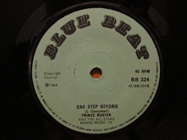 7インチ Prince Buster one step beyond 収録 7インチ Prince Buster one step beyond 収録（PRINCE BUSTER