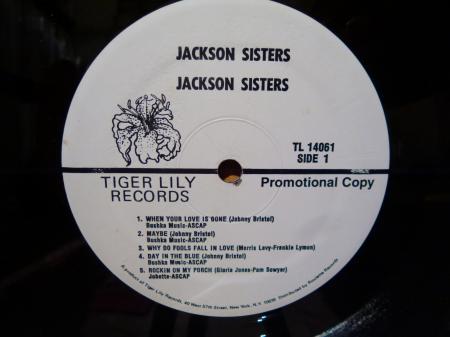 LP』 JACKSON SISTERS / s.t. | Stay Free Records